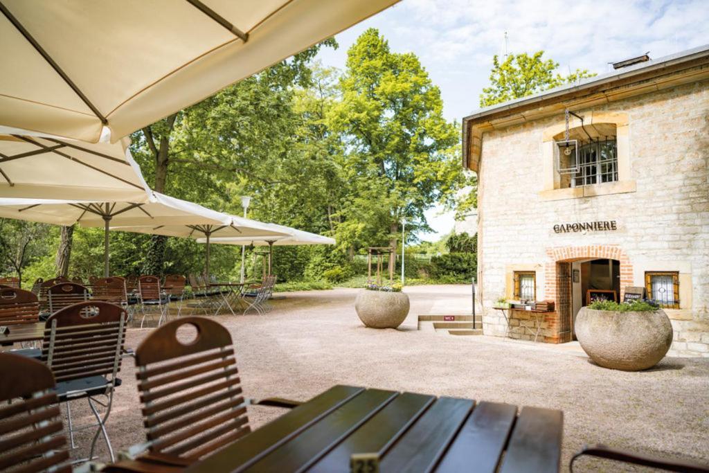 Pulverhütte Gästehaus im egapark Érfurt Exterior foto